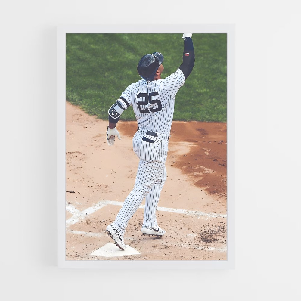 Poster Swing en Puissance – affiche Baseball (vue 3)